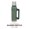 Термос Stanley Classic 1,4 л, тёмно-зелёный (10-08265-001)